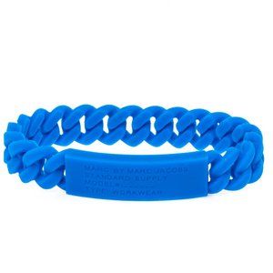 Marc by Marc Jacobs Electric Blue Lemonade Rubber Standard Supply Bracelet